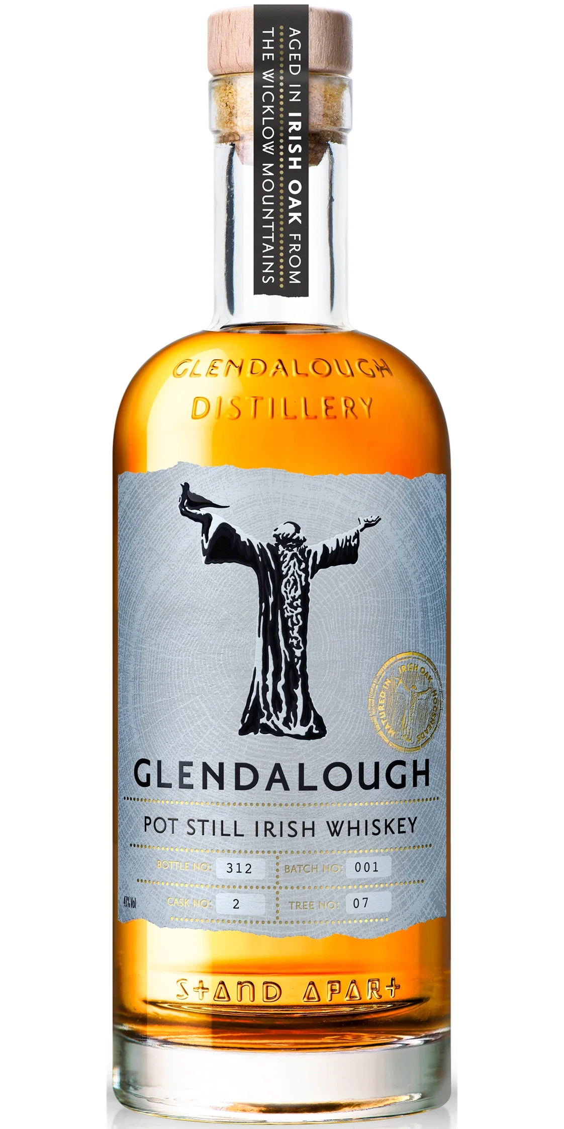 GLENDALOUGH POT STILL IRISH WHISKEY 750ML @ MacTaggart [1029907]
