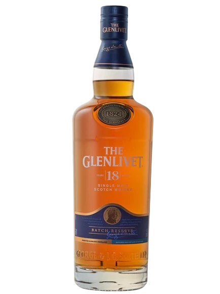 GLENLIVET 18YR SINGLE MALT SCOTCH WHISKY 750ML @ Deerfoot Meadows [1000425]