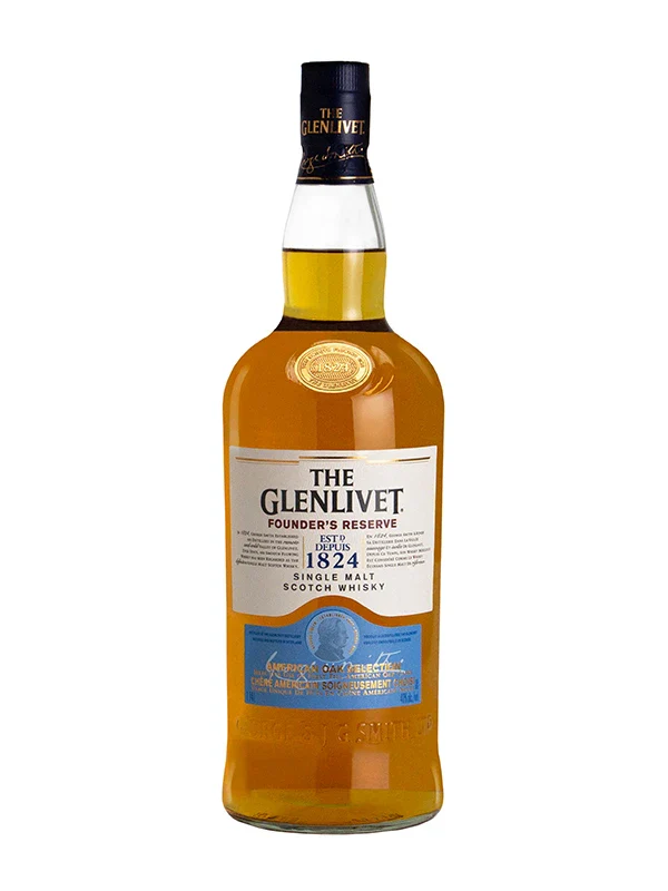 GLENLIVET FOUNDERS RESERVE SINGLE MALT SCOTCH WHISKY 1.14L @ Deerfoot Meadows [1012460]
