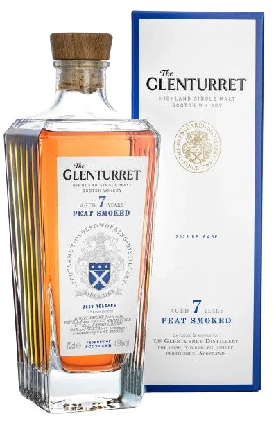 GLENTURRET 7YR PEAT SMOKED HIGHLAND SINGLE MALT 700ML @ Saskatoon [1051264]