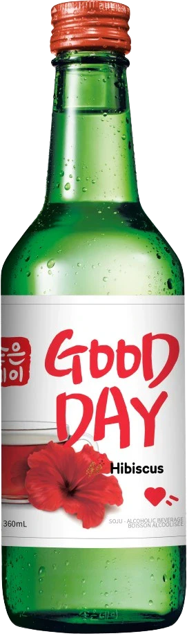 GOOD DAY HIBISCUS SOJU 360ML @ Signal Hill [1051001]