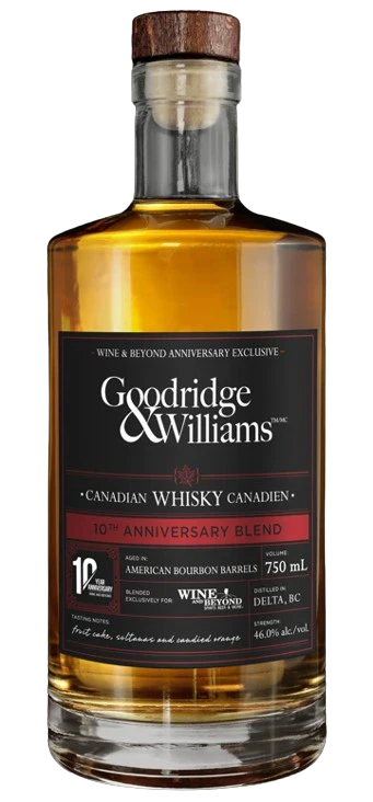 GOODRIDGE & WILLIAMS 10TH ANNIVERSARY BLEND WHISKY W&B 750ML @ MacTaggart [1043110]