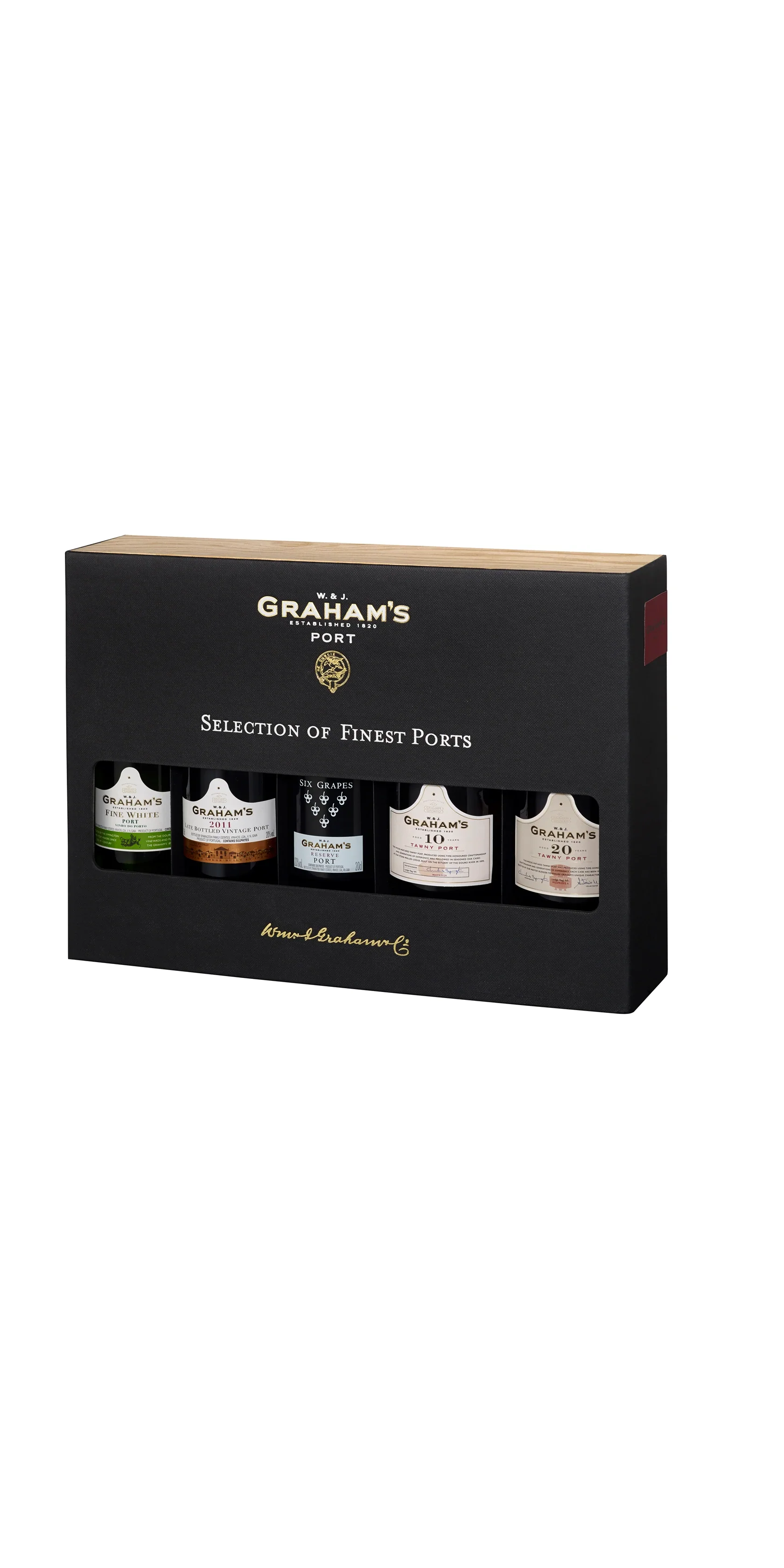 GRAHAMS GIFT PACK PORT 200ML 5PK @ MacTaggart [1018220]
