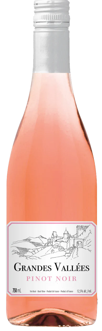 GRANDES VALLEES PINOT ROSE 750ML @ MacTaggart [1005428]