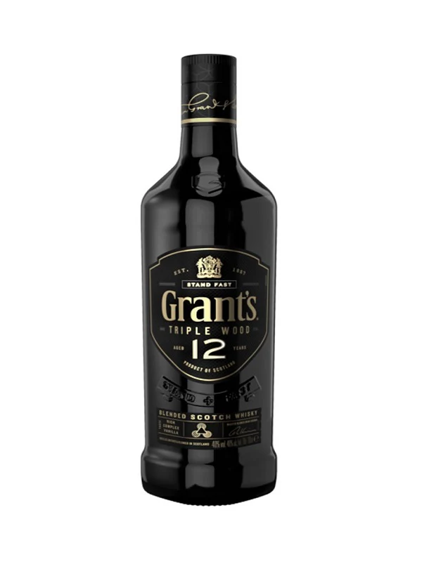 GRANTS 12YR BLENDED SCOTCH WHISKY 750ML @ MacTaggart [1033291]