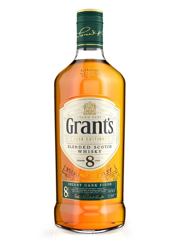 GRANTS SHERRY CASK 8YR BLENDED SCOTCH WHISKY 750ML @ Deerfoot Meadows [1000909]