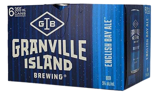 GRANVILLE ISLAND ENGLISH BAY PALE ALE 355ML 6PK CAN @ MacTaggart [1026774]