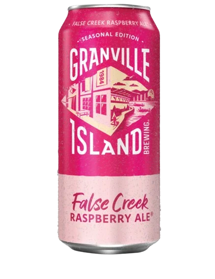 GRANVILLE ISLAND FALSE CREEK RASPBERRY ALE 473ML CAN @ MacTaggart [1051022]