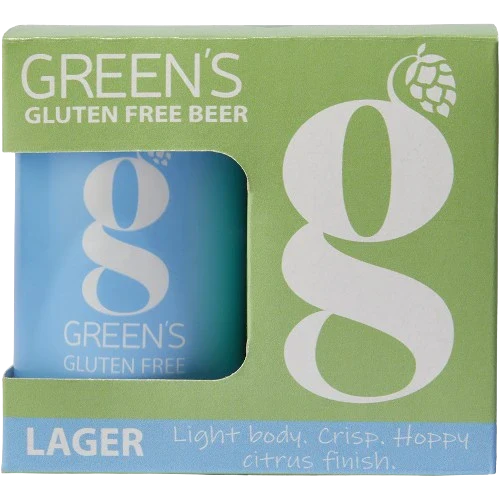 GREENS GLUTEN FREE DRY HOPPED LAGER 330ML 4PK CAN @ Saskatoon [1051144]