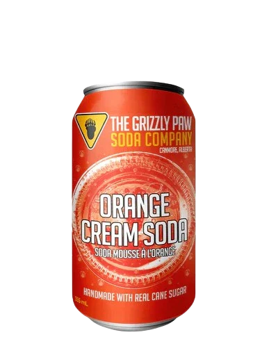 GRIZZLY PAW ORANGE CREAM SODA 355ML CAN @ Deerfoot Meadows [1038734]