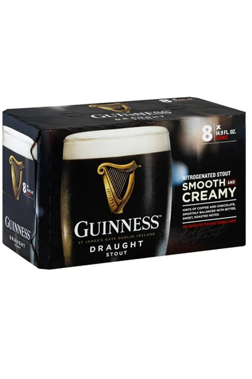 GUINNESS DRAUGHT 440ML 8PK CAN @ MacTaggart [1000757]