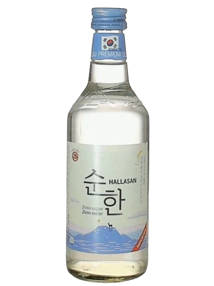 HALLASAN SOJU ZERO 360ML @ MacTaggart [1050343]