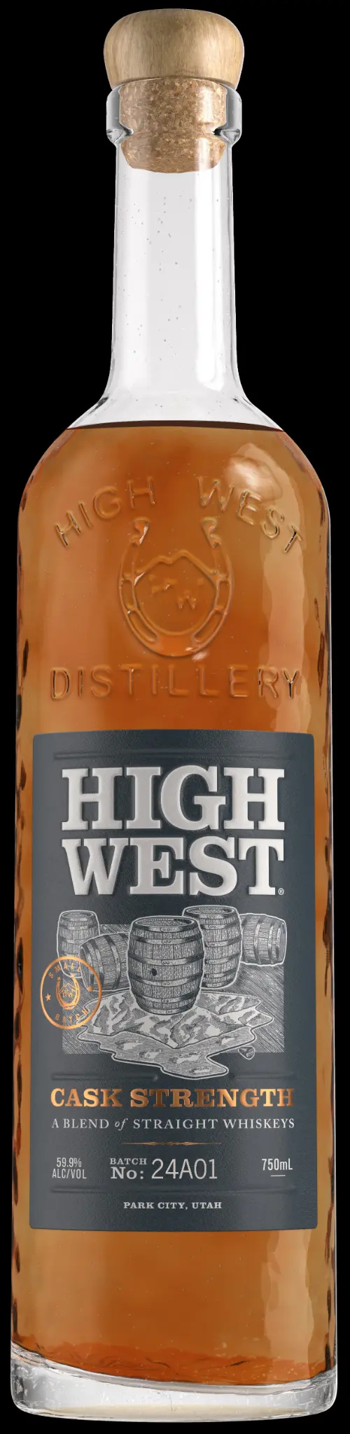 HIGH WEST CASK STRENGHTH BOURBON 750ML @ MacTaggart [1055818]