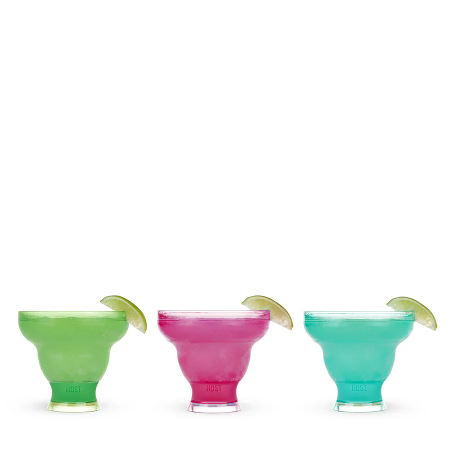 HOST MARGARITA FREEZE COOLING CUPS VIVID ASSORTED @ Sage Hill [1061117]