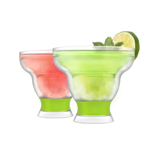 HOST MARGARITA FREEZE CUPS GREEN 2PK @ Saskatoon [1009674]