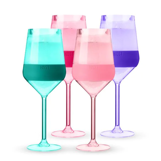 HOST STEMMED WINE FREEZE TINTED VARIETY PACK @ Deerfoot Meadows [1047864]