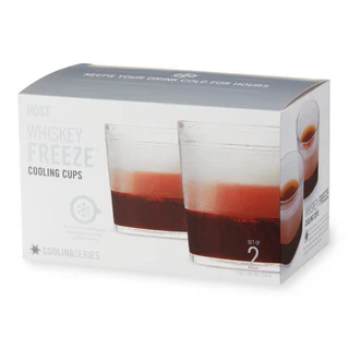 HOST WHISKEY FREEZE COOLING CUP WOOD 2PK @ Red Deer [1061113]