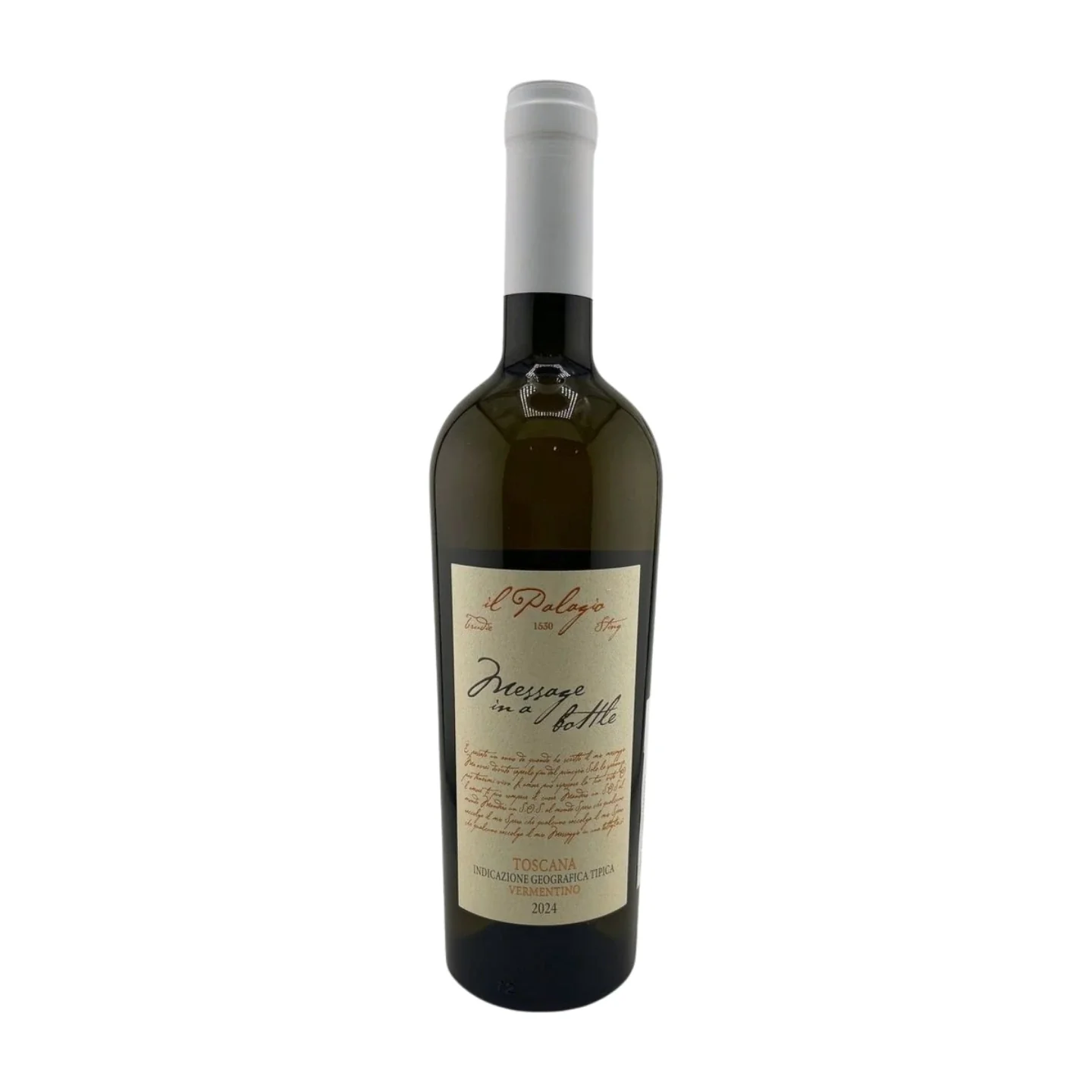 IL PALAGIO MESSAGE IN A BOTTLE TOSCANA IGT VERMENTINO 750ML @ Signal Hill [1033612]