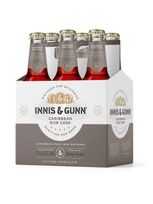 INNIS & GUNN CARIBBEAN RUM CASK 330ML 6PK BT @ MacTaggart [1005242]