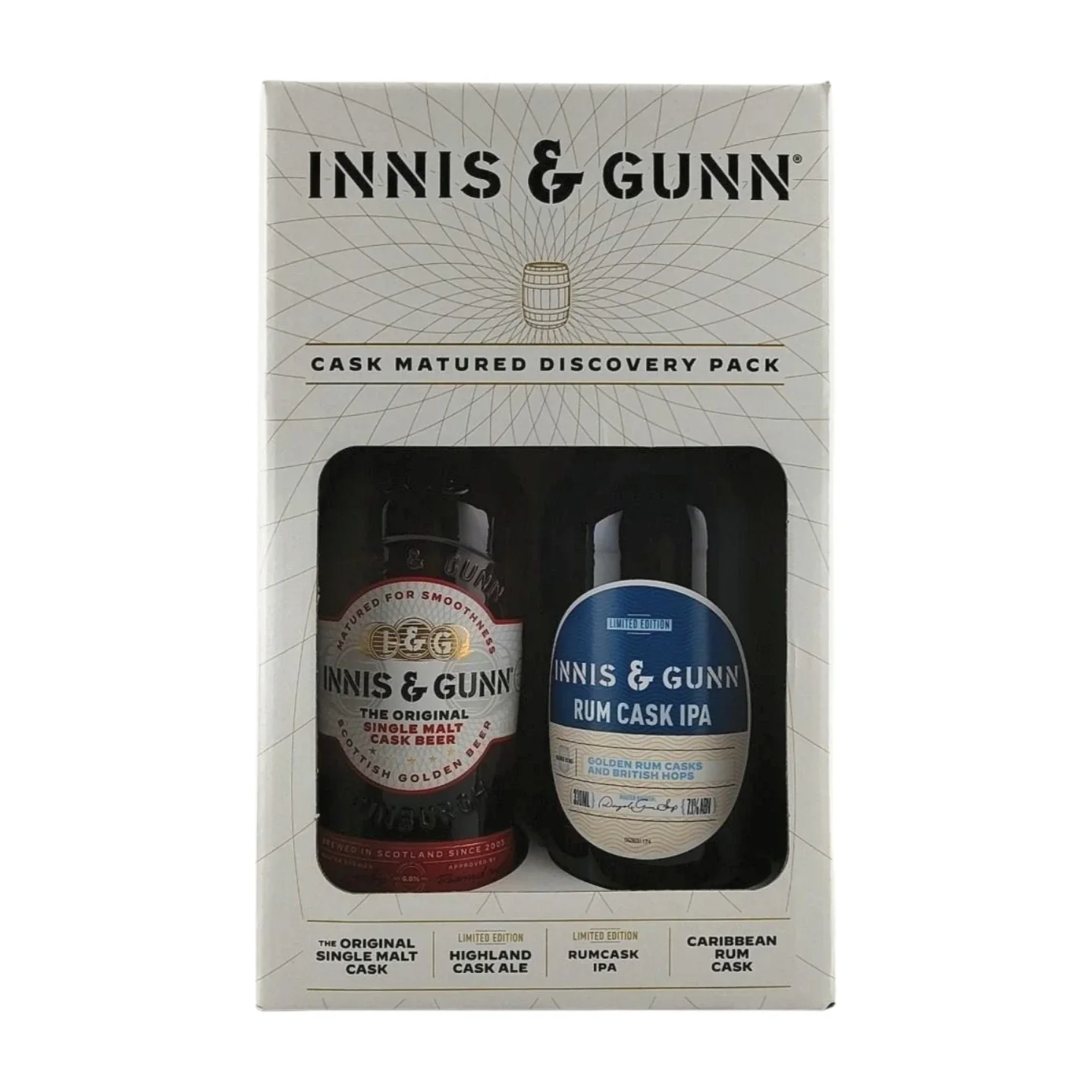 INNIS & GUNN HOLIDAY GIFT PACK 330ML 4PK BT @ MacTaggart [1028436]