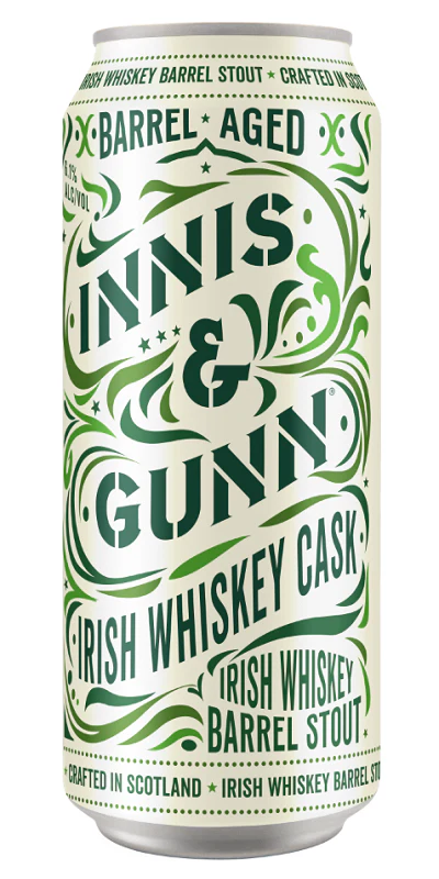INNIS & GUNN IRISH WHISKEY CASK 473ML CAN @ Deerfoot Meadows [1023081]
