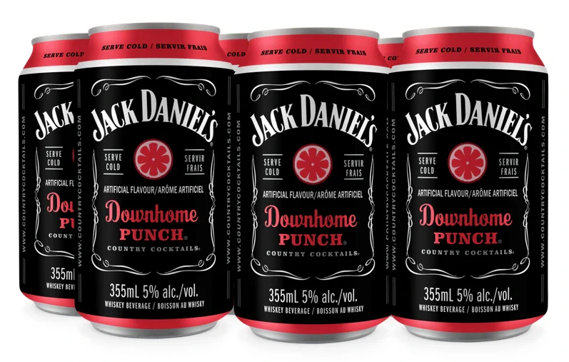 JACK DANIELS DOWNHOME PUNCH 355ML 6PK CAN @ Saskatoon [1058584]