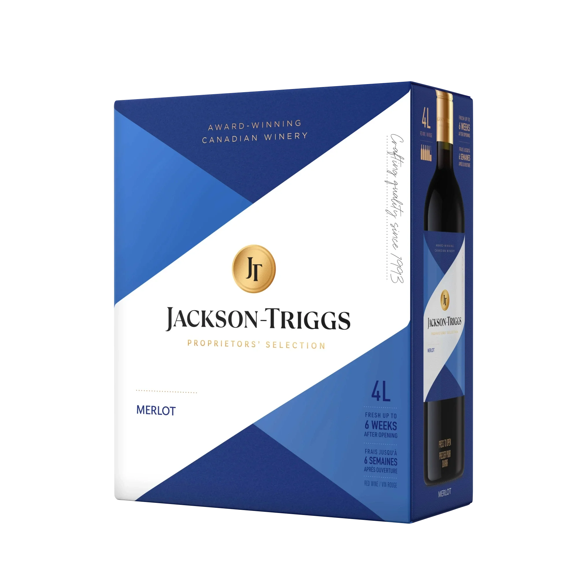 JACKSON TRIGGS MERLOT 4L @ Saskatoon [1001785]