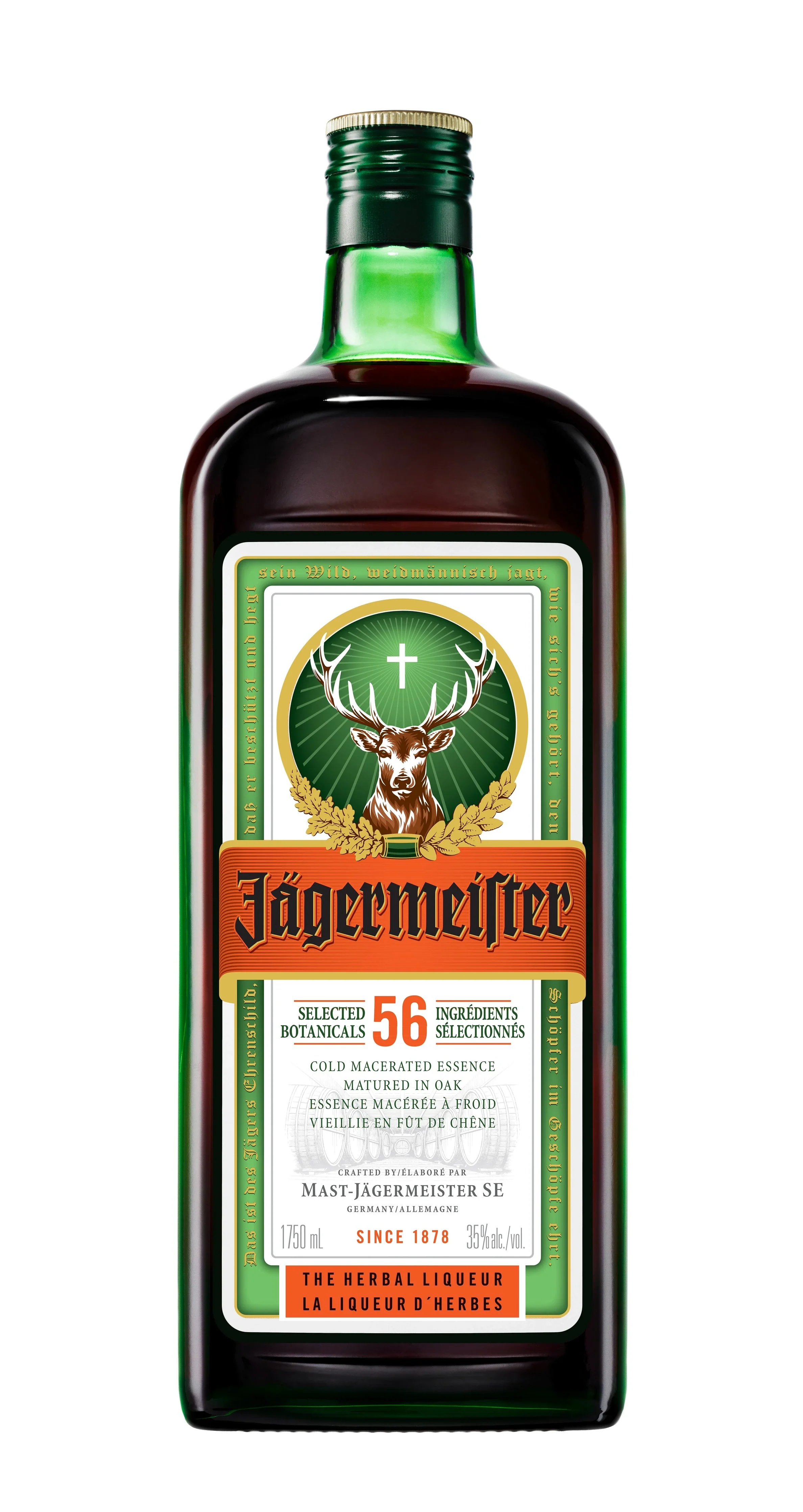 JAGERMEISTER HERBAL LIQUEUR 1.75L @ Deerfoot Meadows [1001694]