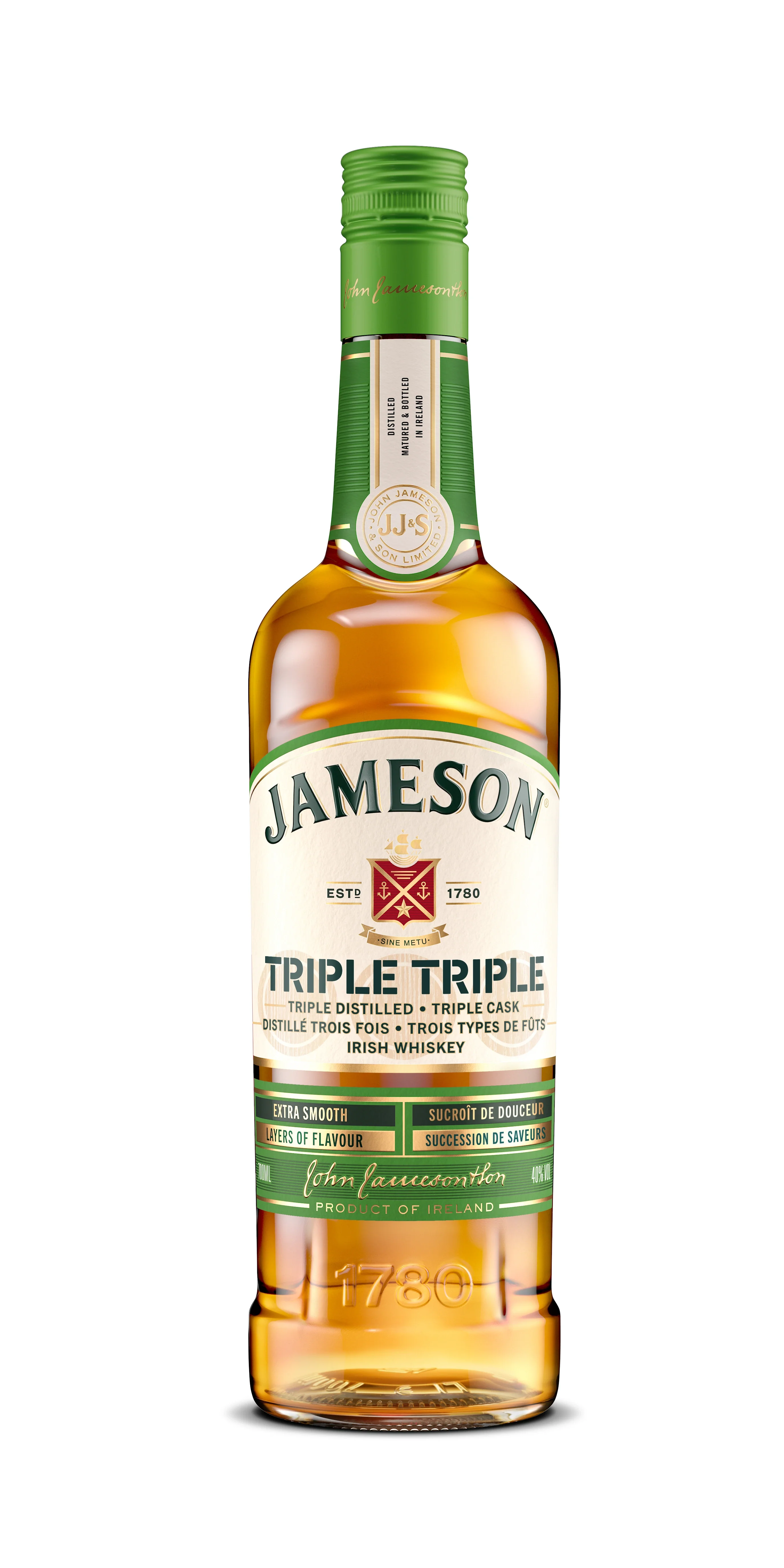JAMESON TRIPLE TRIPLE IRISH WHISKEY 750ML @ Deerfoot Meadows [1057085]