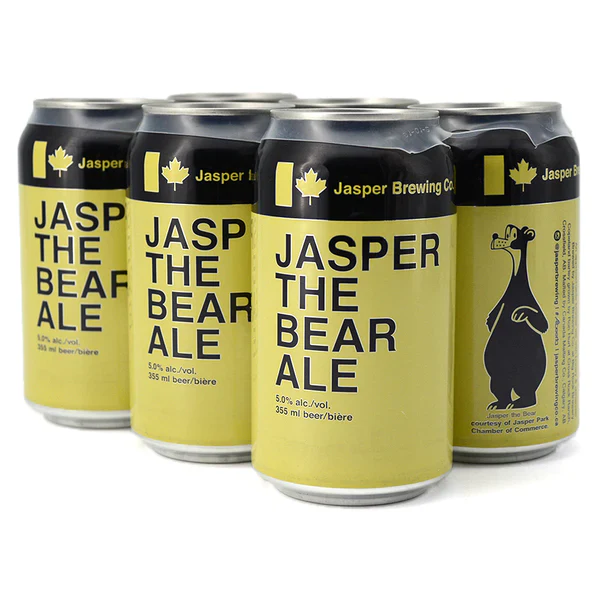 JASPER THE BEAR ALE 355ML 6PK CAN @ Deerfoot Meadows [1008731]
