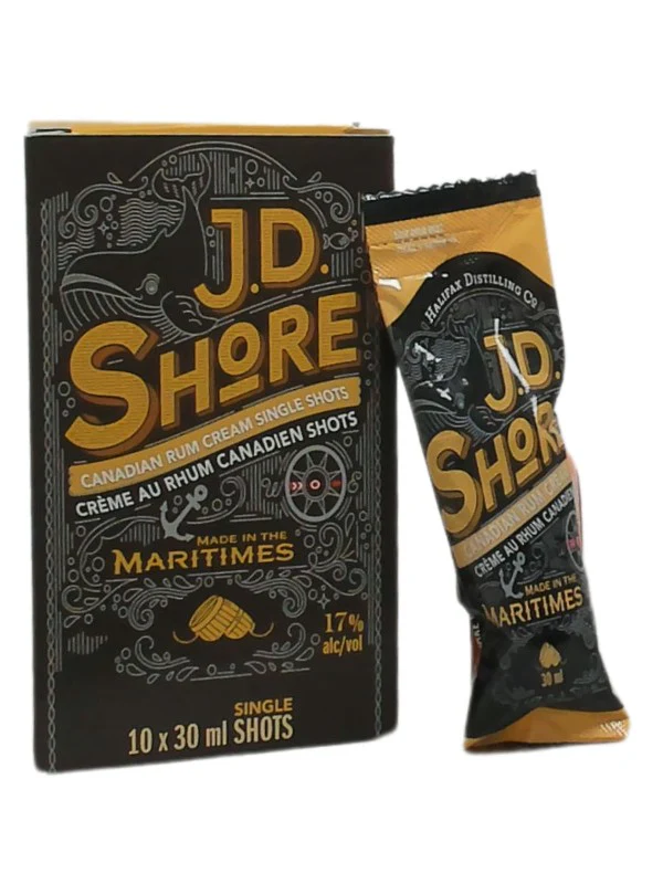 JD SHORE RUM CREAM SINGLE SHOT 30ML 10PK @ St. Albert [1072233]