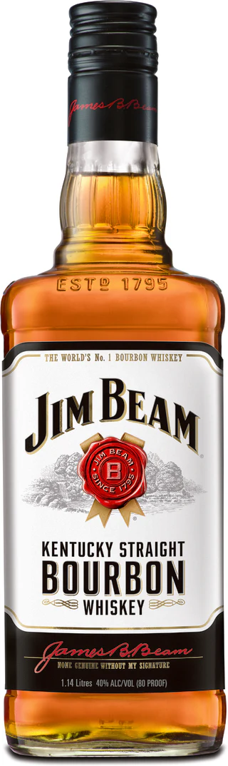 JIM BEAM KENTUCKY BOURBON 1.14L @ MacTaggart [1001599]