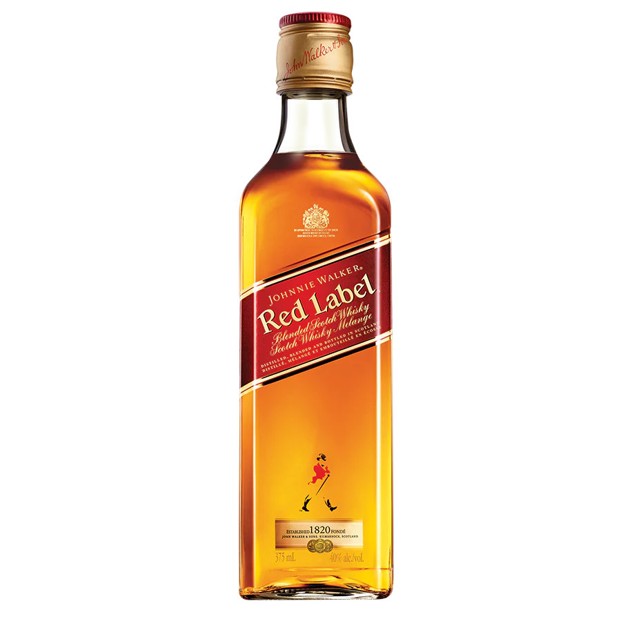 JOHNNIE WALKER RED LABEL SCOTCH WHISKY 375ML @ Deerfoot Meadows [1000452]