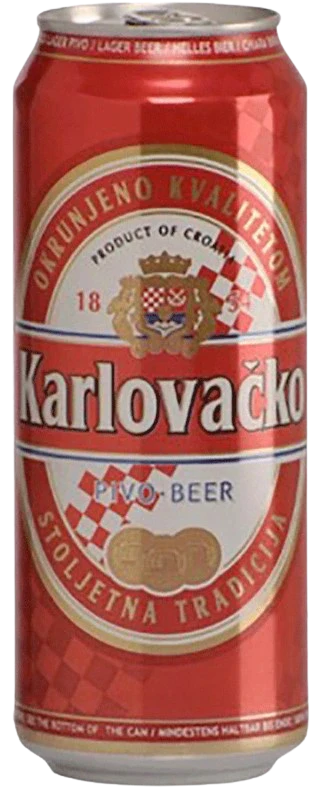 KARLOVACKO LAGER 500ML CAN @ MacTaggart [1018819]
