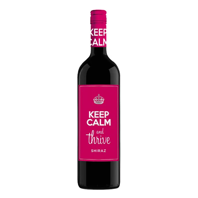KEEP CALM & THRIVE SHIRAZ 750ML @ Deerfoot Meadows [1033816]