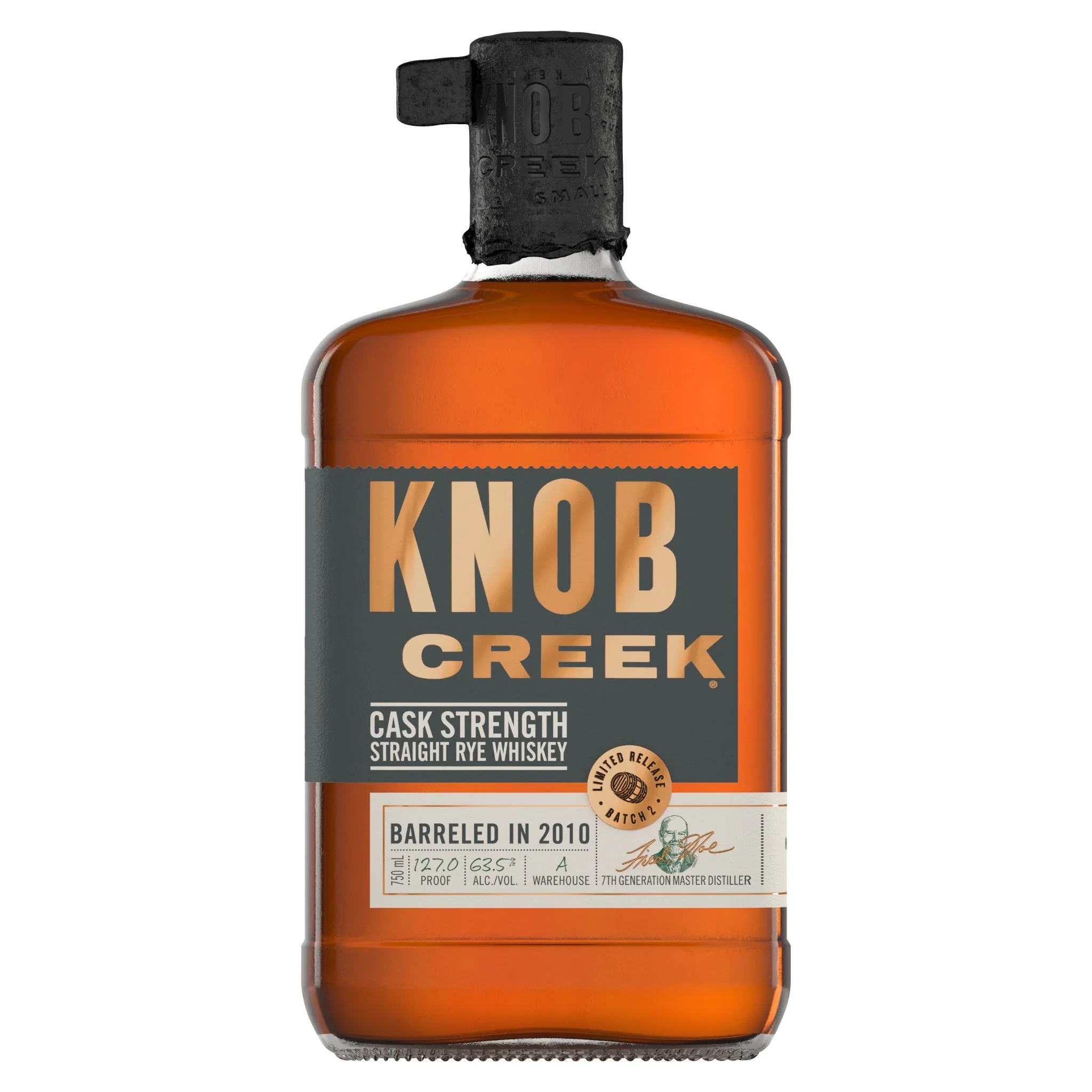 KNOB CREEK CASK STRENGTH RYE RELEASE #1 750ML @ Deerfoot Meadows [1005476]