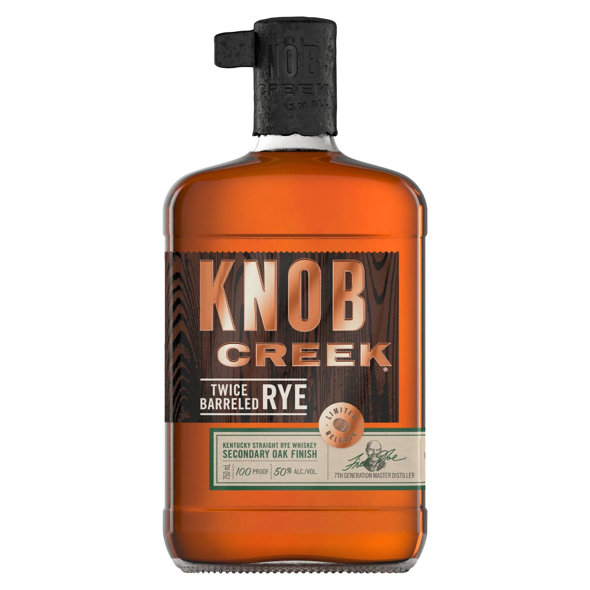 KNOB CREEK TWICE BARRELED RYE 750ML @ Deerfoot Meadows [1009073]