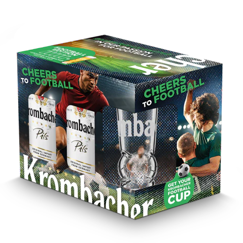 KROMBACHER PILS 2026 WORLD CUP 500ML 5PK CAN @ MacTaggart Ridge [1054401]