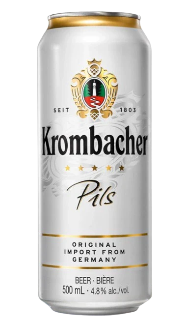 KROMBACHER PILS 500ML CAN @ MacTaggart [1013657]