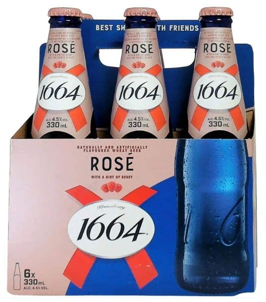 KRONENBOURG 1664 ROSE 330ML 6PK BT @ Deerfoot Meadows [1005275]