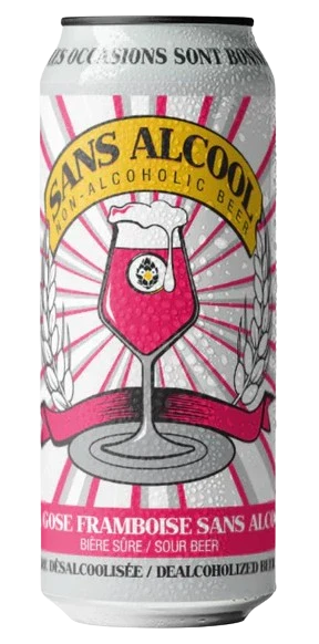 LAGABIERE NON ALC FRAMBOISE RHURBARBE GOSE 473ML CAN @ Deerfoot Meadows [1052194]