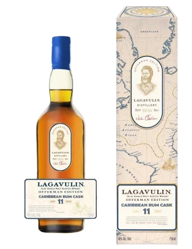 LAGAVULIN OFFERMAN EDITION CARIBBEAN RUM CASK SCOTCH 750ML @ Deerfoot Meadows [1051005]