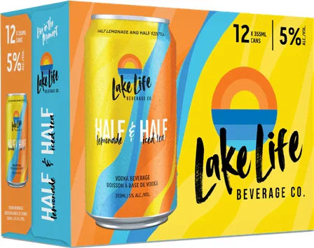 LAKE LIFE HALF & HALF 355ML 12PK CAN @ MacTaggart [1056638]