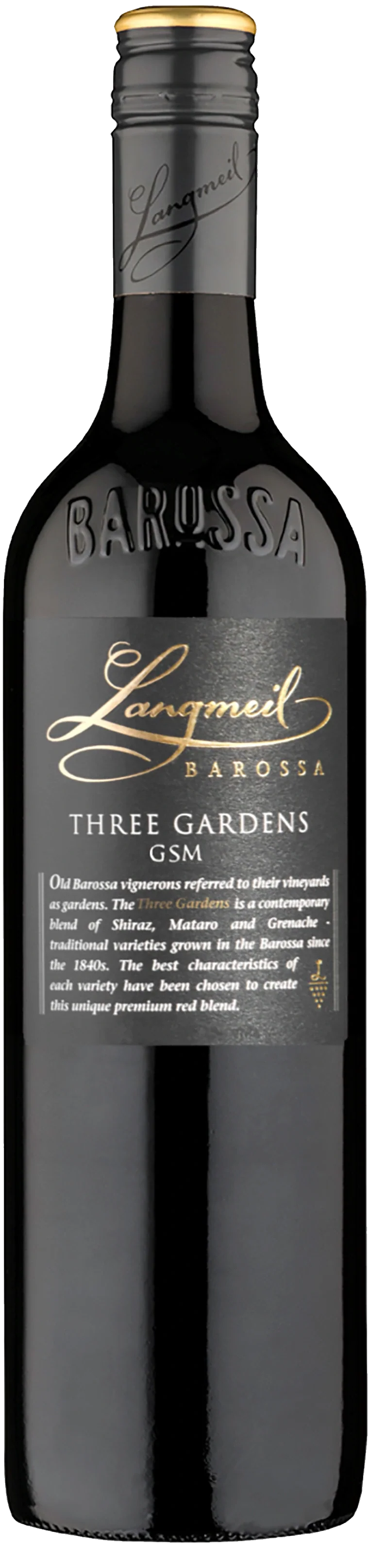 LANGMEIL THREE GARDENS SHIRAZ GRENACHE MOURVEDRE 750ML @ Saskatoon [1008425]