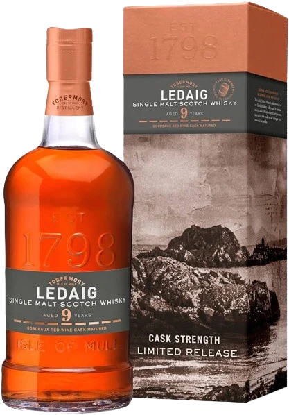LEDAIG BORDEAUX RED WINE 2012 SCOTCH WHISKY 700ML @ Deerfoot Meadows [1051592]