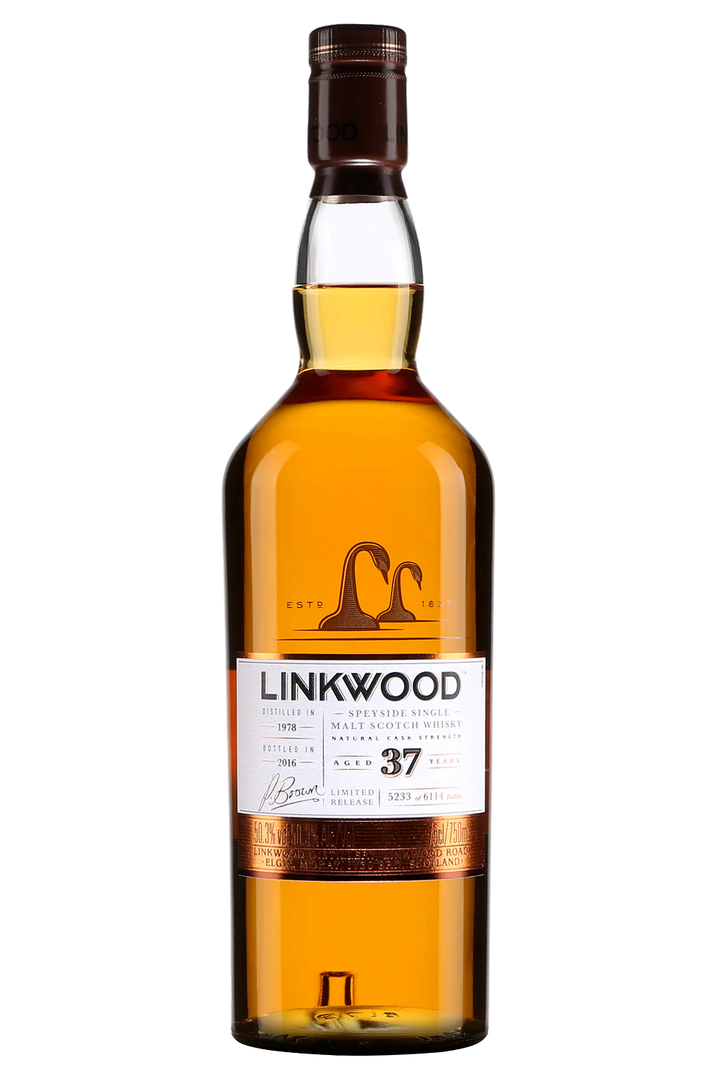 LINKWOOD 37YR SINGLE MALT SCOTCH WHISKY 750ML @ Deerfoot Meadows [1020356]