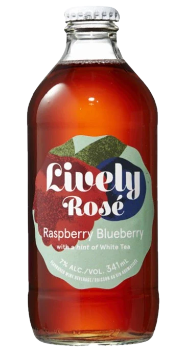 LIVELY ROSE RASPBERRY BLUEBERRY 341ML BTL @ MacTaggart [1051971]