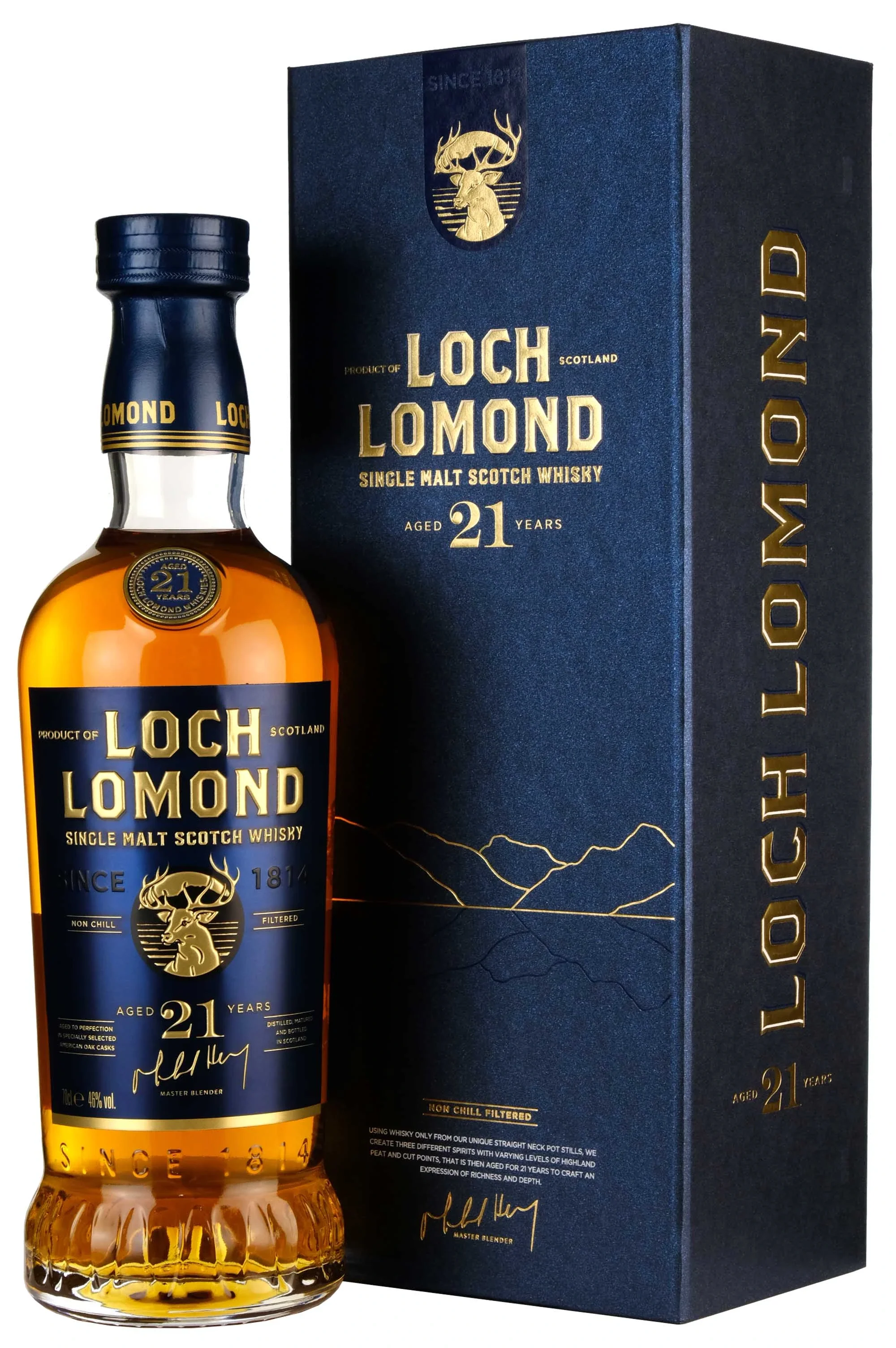 LOCH LOMOND 21YR HIGHLAND SINGLE MALT WHISKY 700ML @ Deerfoot Meadows [1055647]
