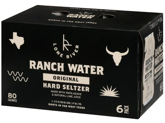 LONE RIVER RANCH WATER ORIGINAL HARD SELTZER 355ML 6PK CAN @ MacTaggart [1038449]