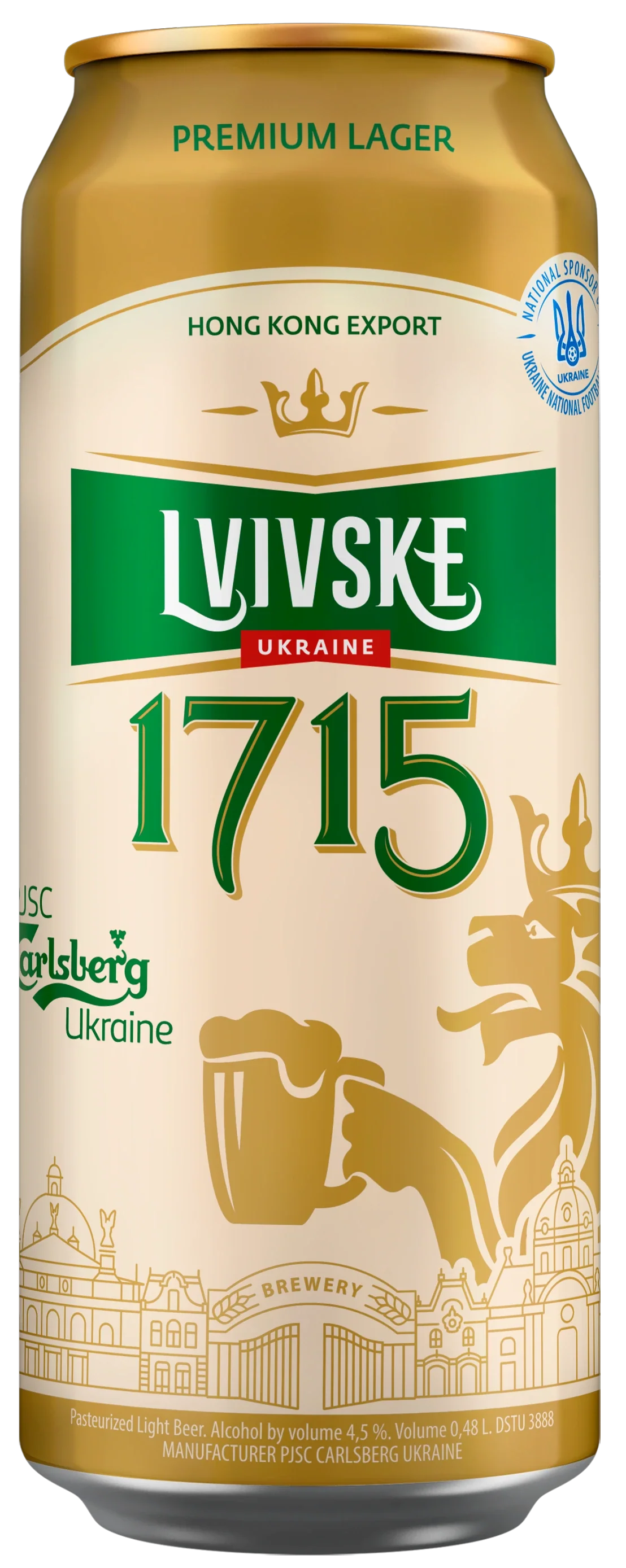 LVIVSKE 1715 480ML CAN @ MacTaggart [1049253]